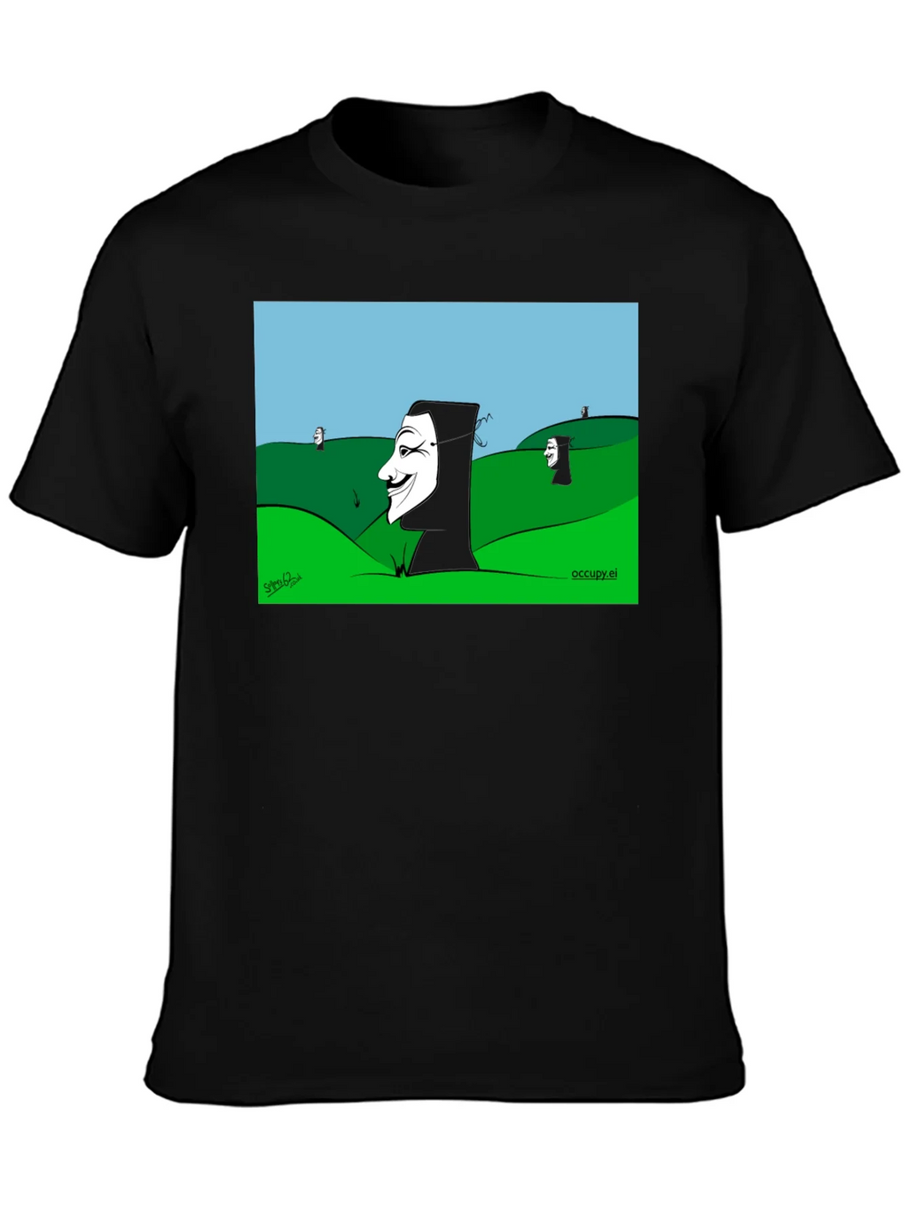 V for Vendetta Cartoon T-Shirt product image 6