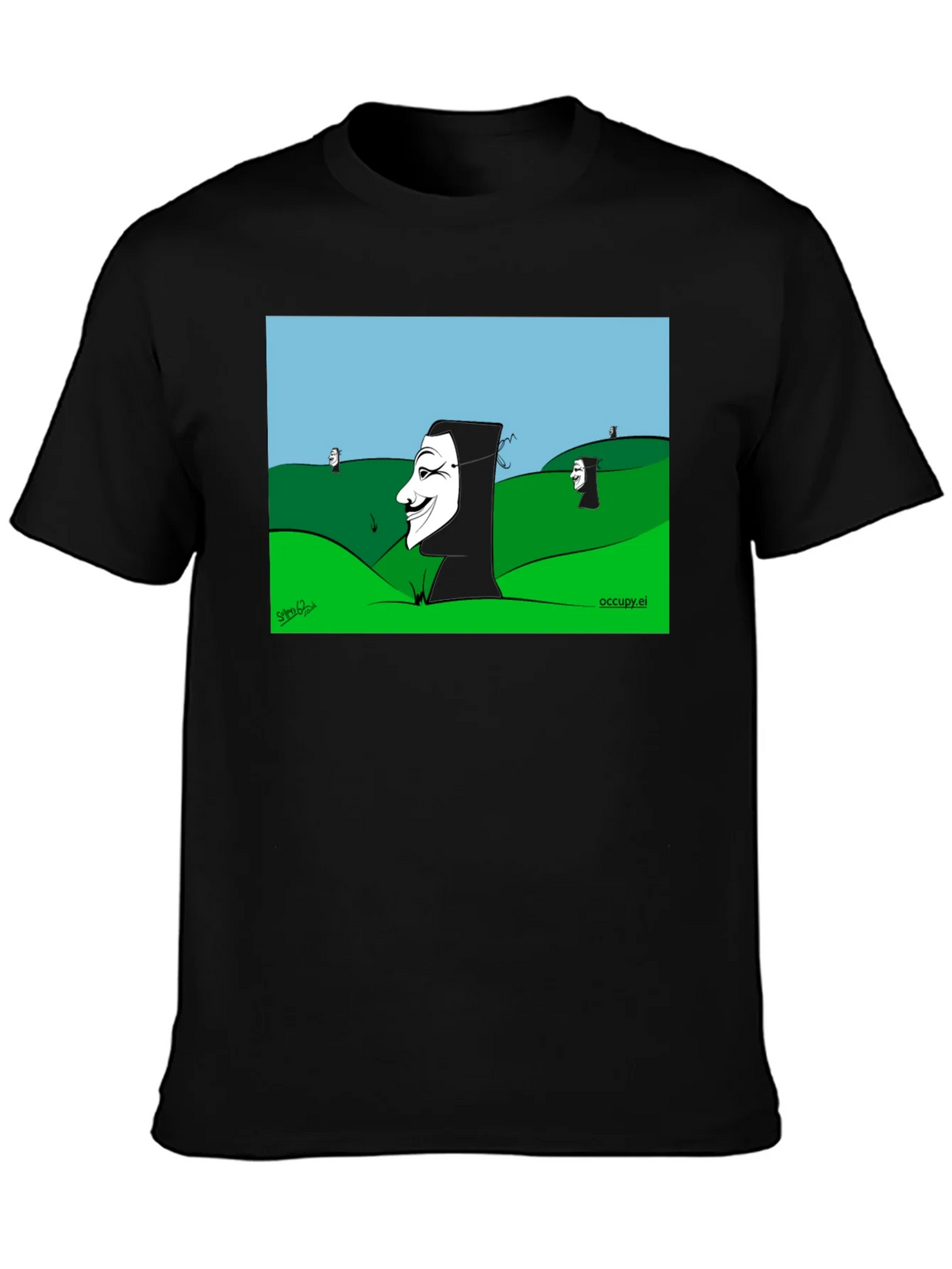 V for Vendetta Cartoon T-Shirt product image 6