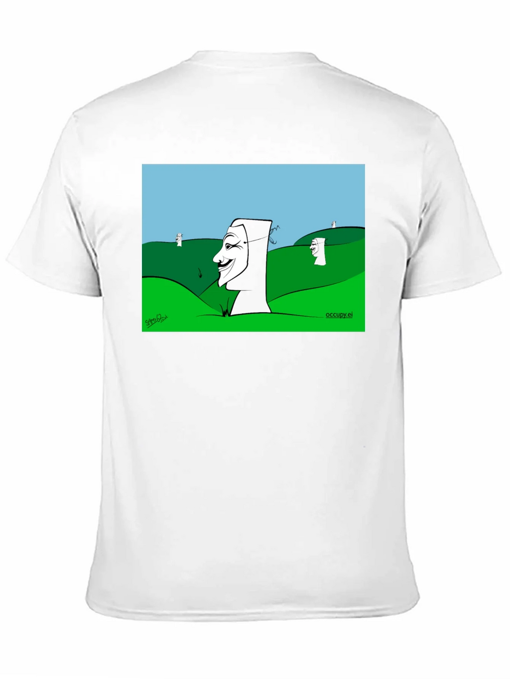 V for Vendetta Cartoon T-Shirt product image 2