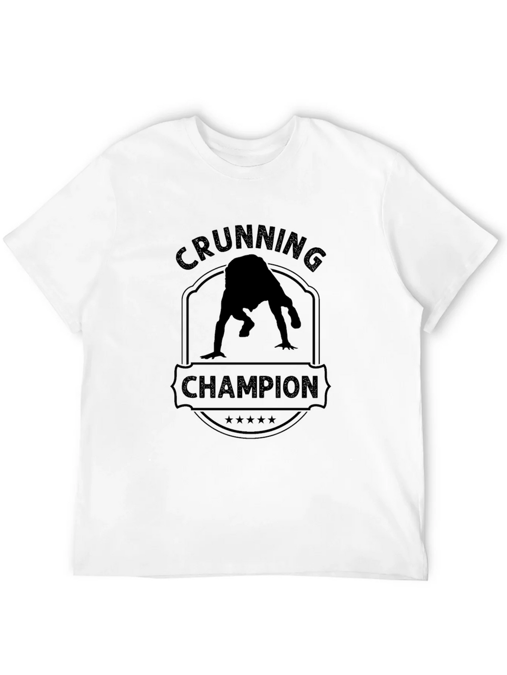 Crunning Champion Black T-Shirt product image 3