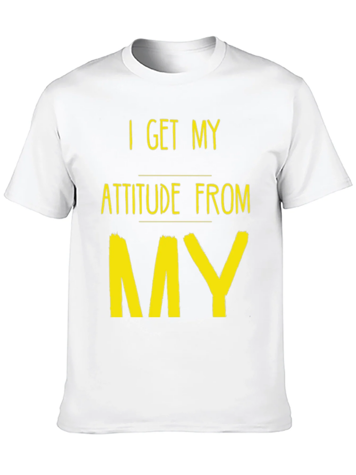 Attitude Source Tee: Black Crew Neck Graphic T-Shirt product image 12