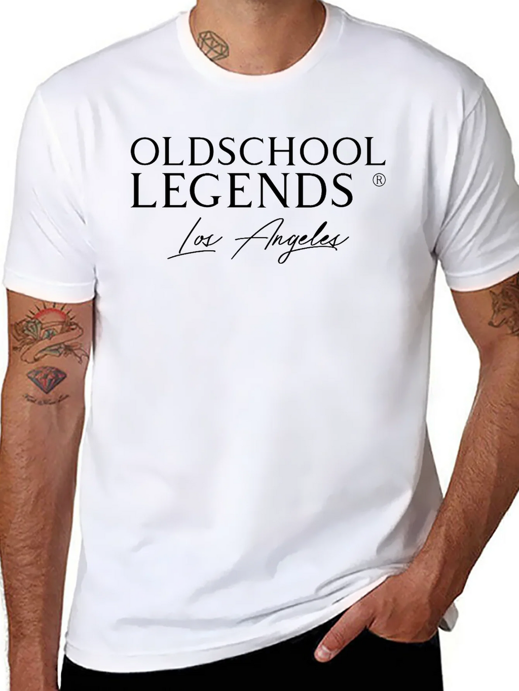 Oldschool Legends Los Angeles Black Tee product image 10