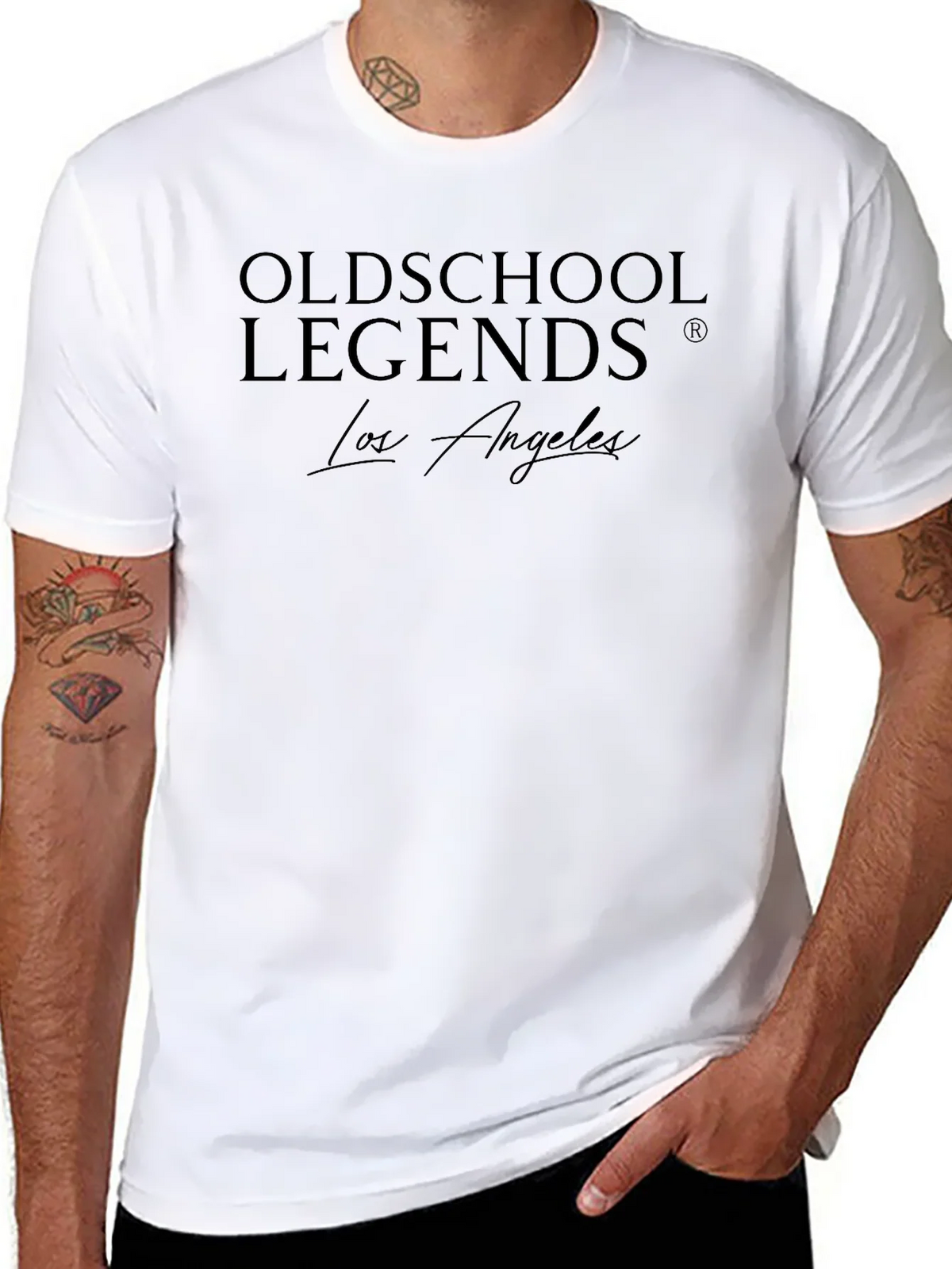 Oldschool Legends Los Angeles Black Tee product image 10