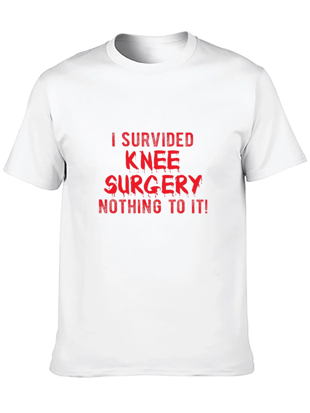 Knee Surgery Survivor Black T-Shirt product image 12