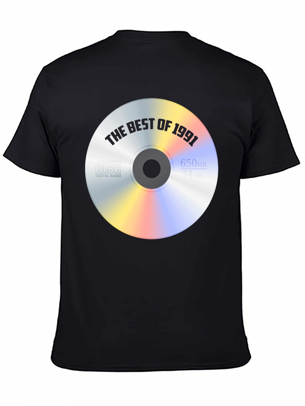 Best of 1991 T-Shirt - Compact Disc Design product image 7