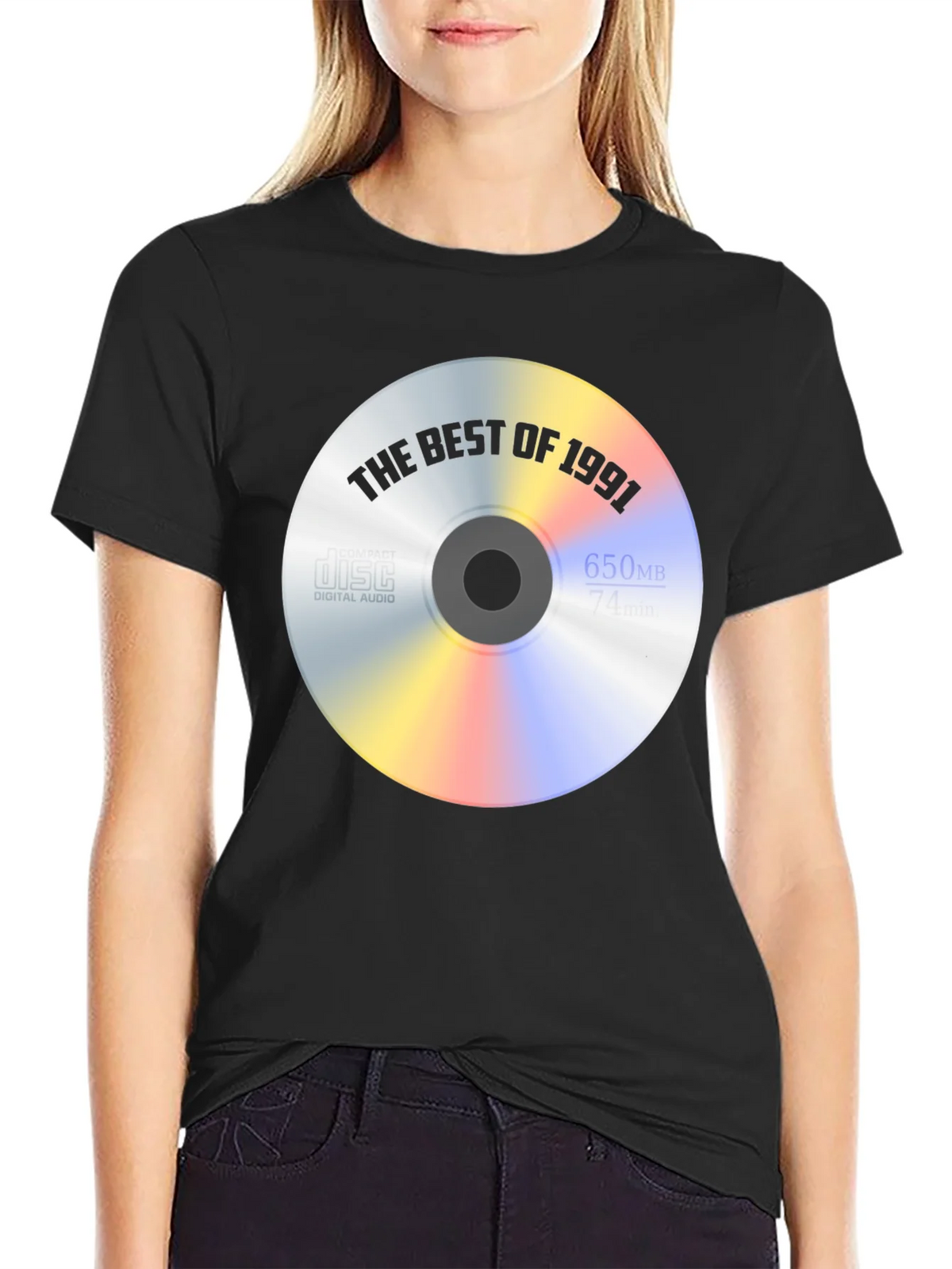 Best of 1991 T-Shirt - Compact Disc Design product image 5