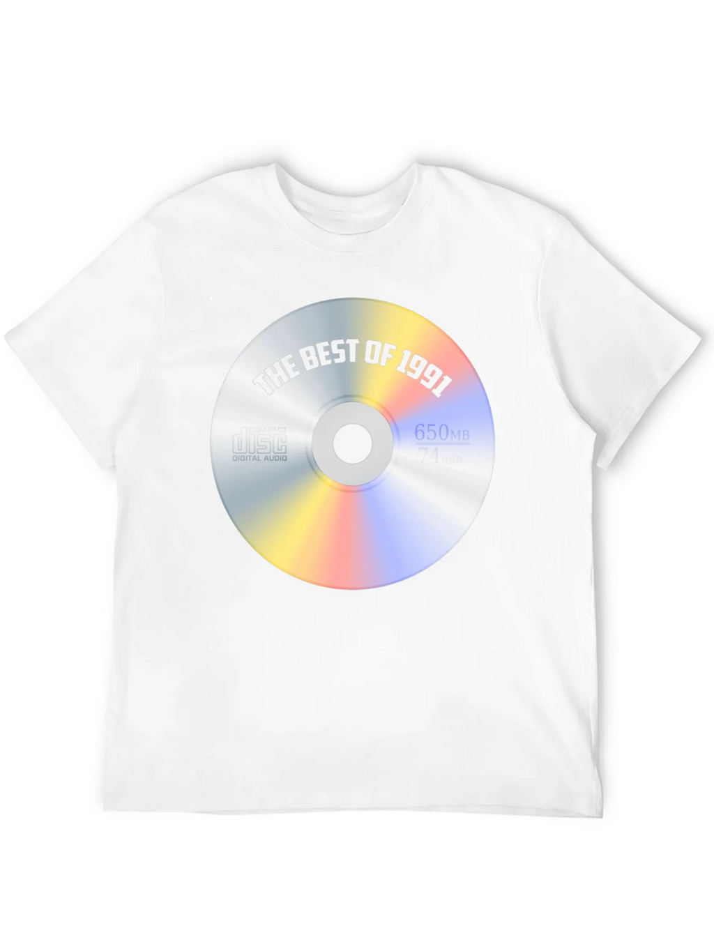 Best of 1991 T-Shirt - Compact Disc Design product image 3