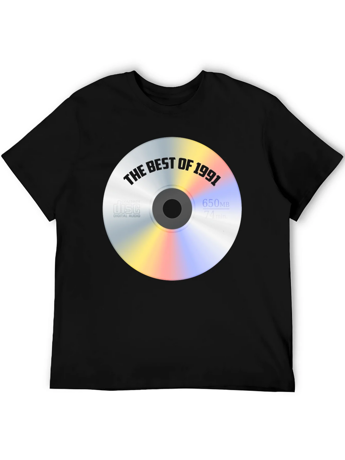Best of 1991 T-Shirt - Compact Disc Design product image 8