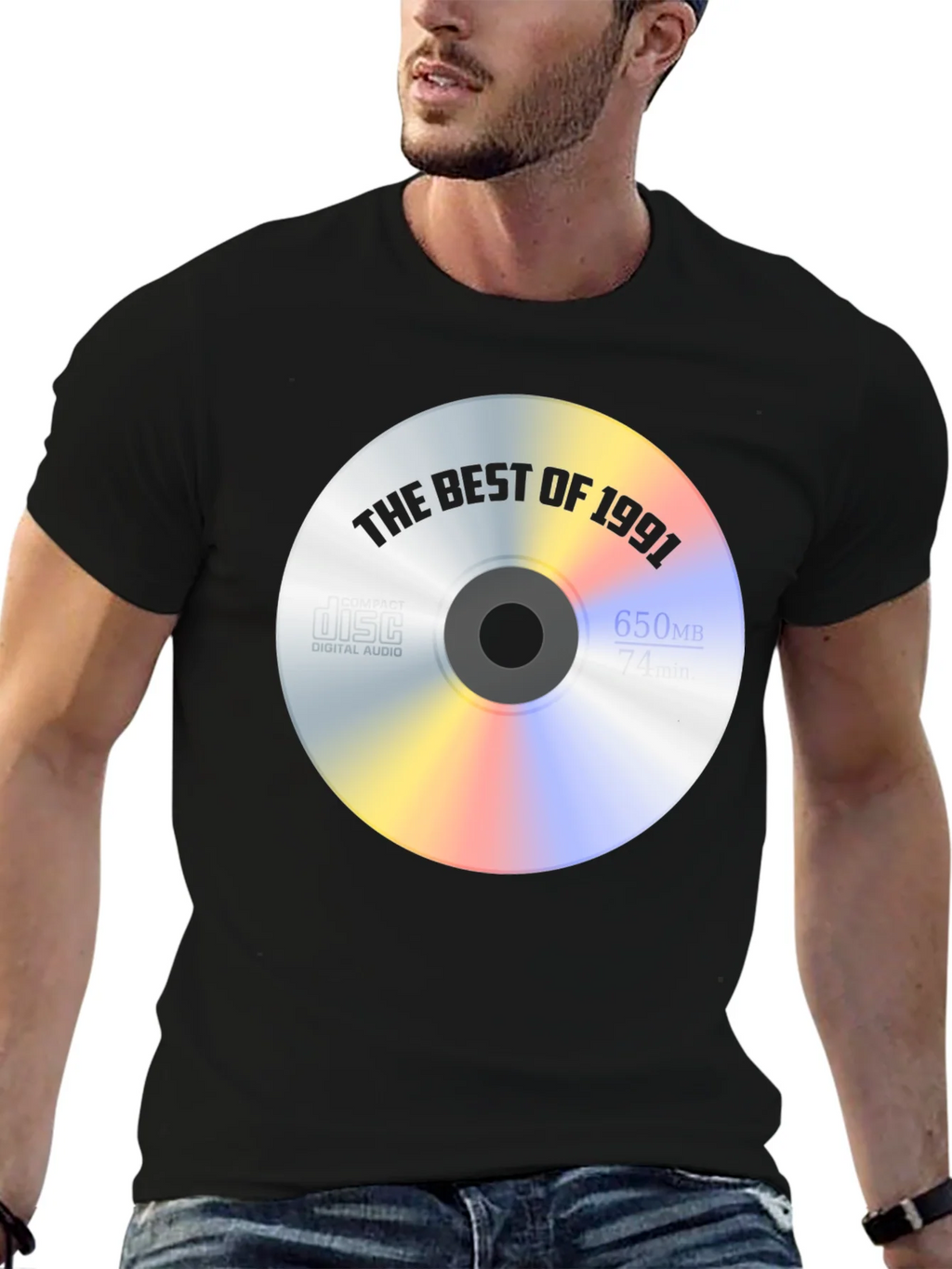 Best of 1991 T-Shirt - Compact Disc Design product image 9
