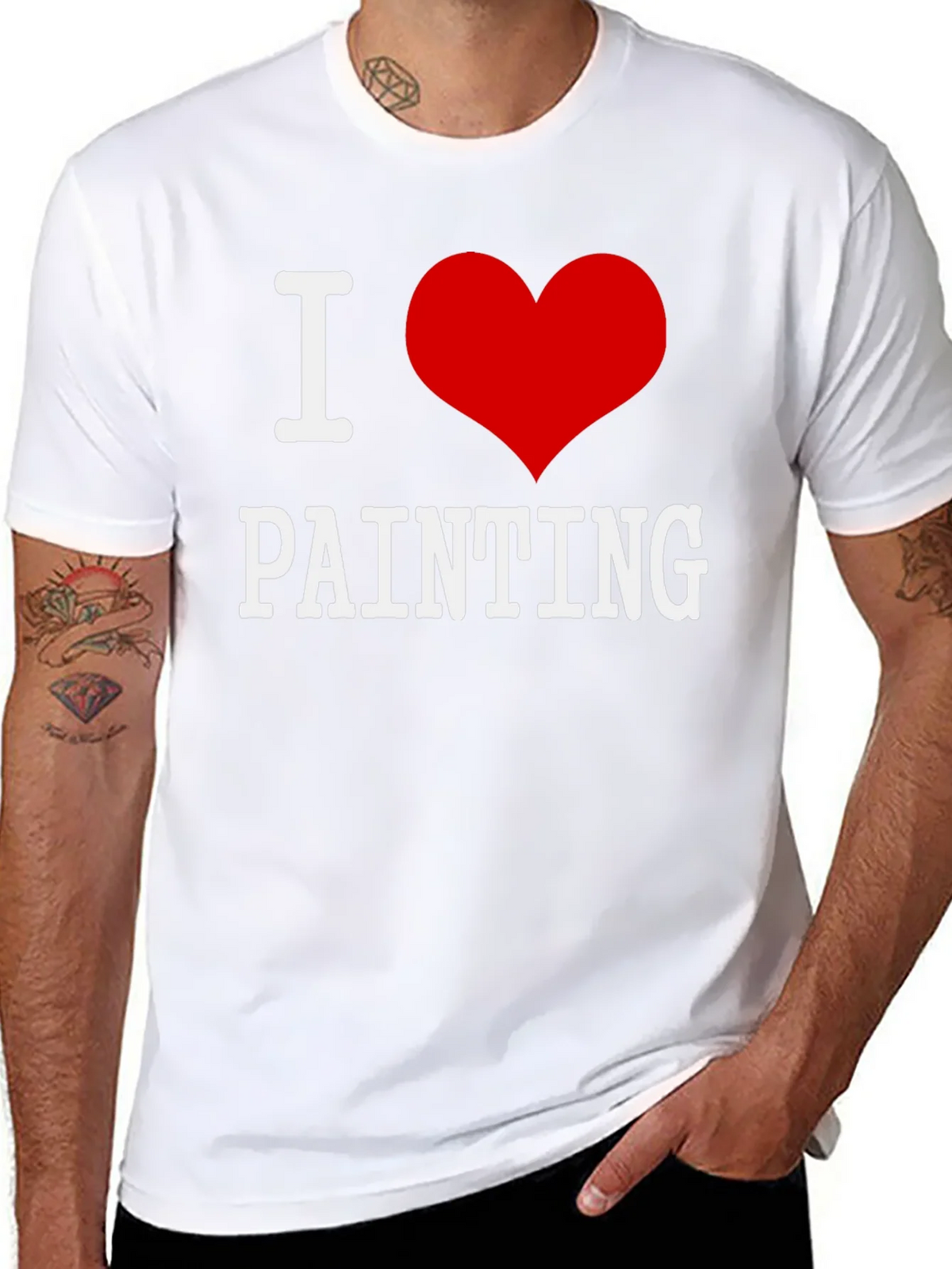 I Love Painting T-Shirt - Artistic Passion product image 10