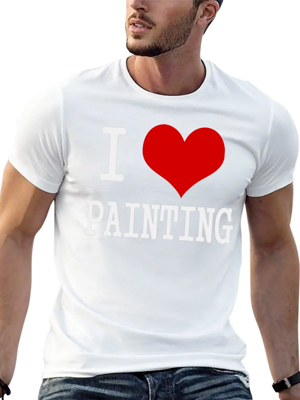 I Love Painting T-Shirt - Artistic Passion product image 4