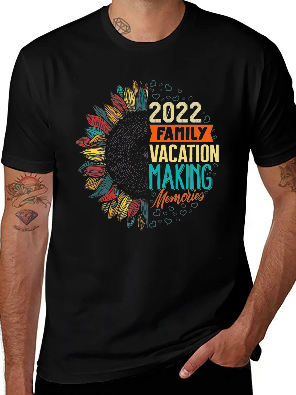 2022 Family Vacation Sunflower Tee product image 1