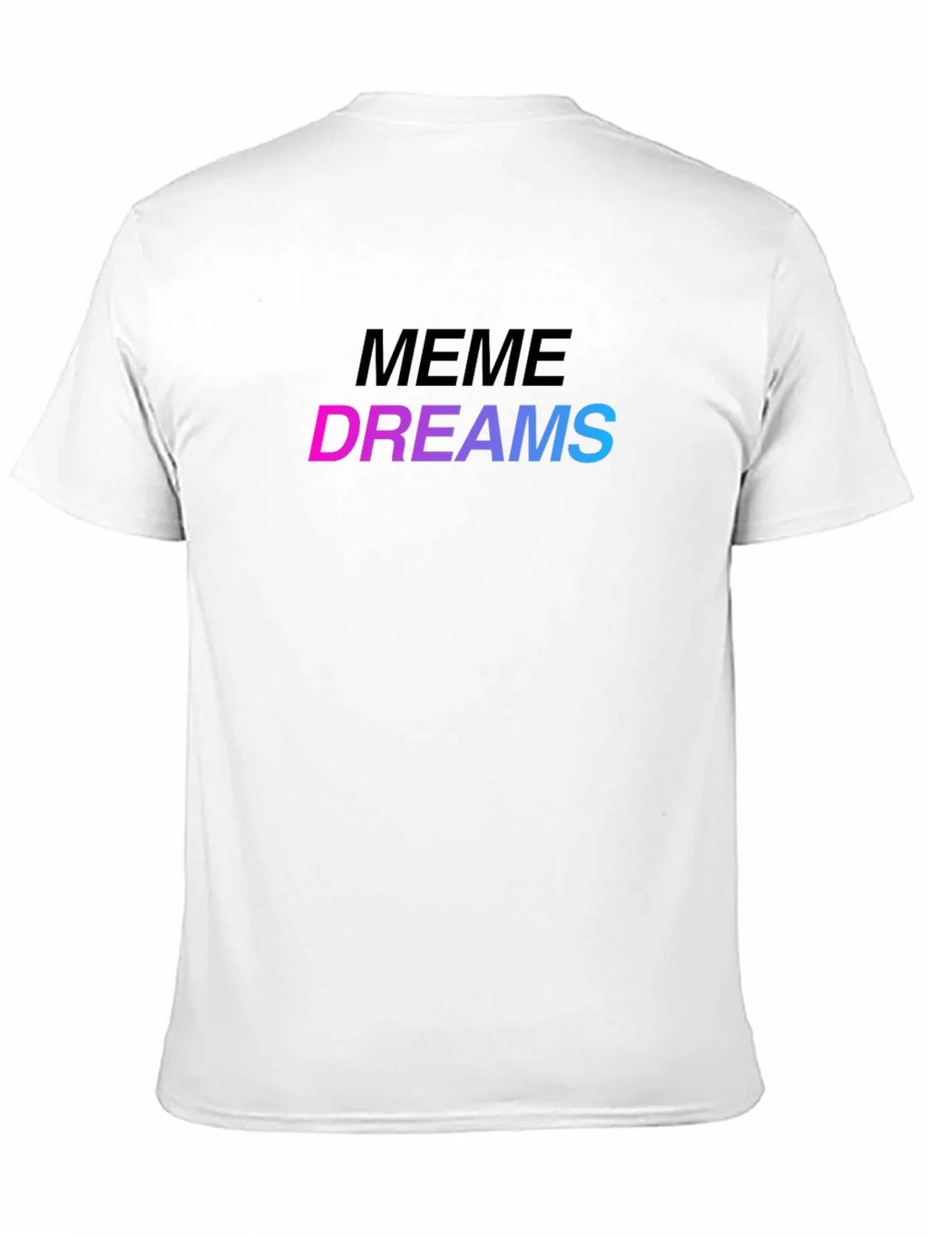 Meme Dreams Graphic Print Black T-Shirt product image 2
