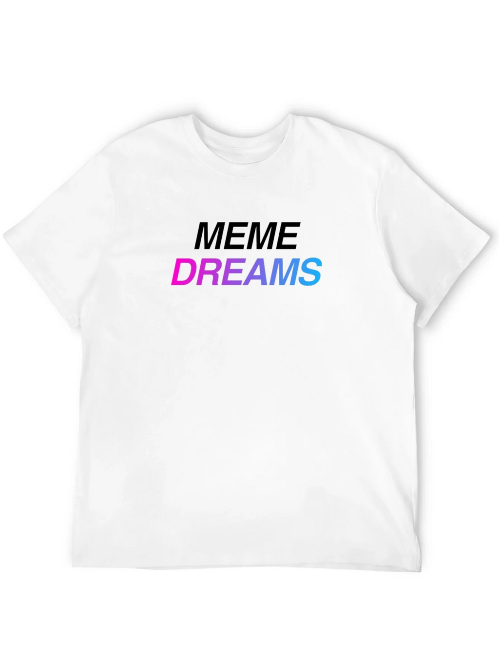 Meme Dreams Graphic Print Black T-Shirt product image 3
