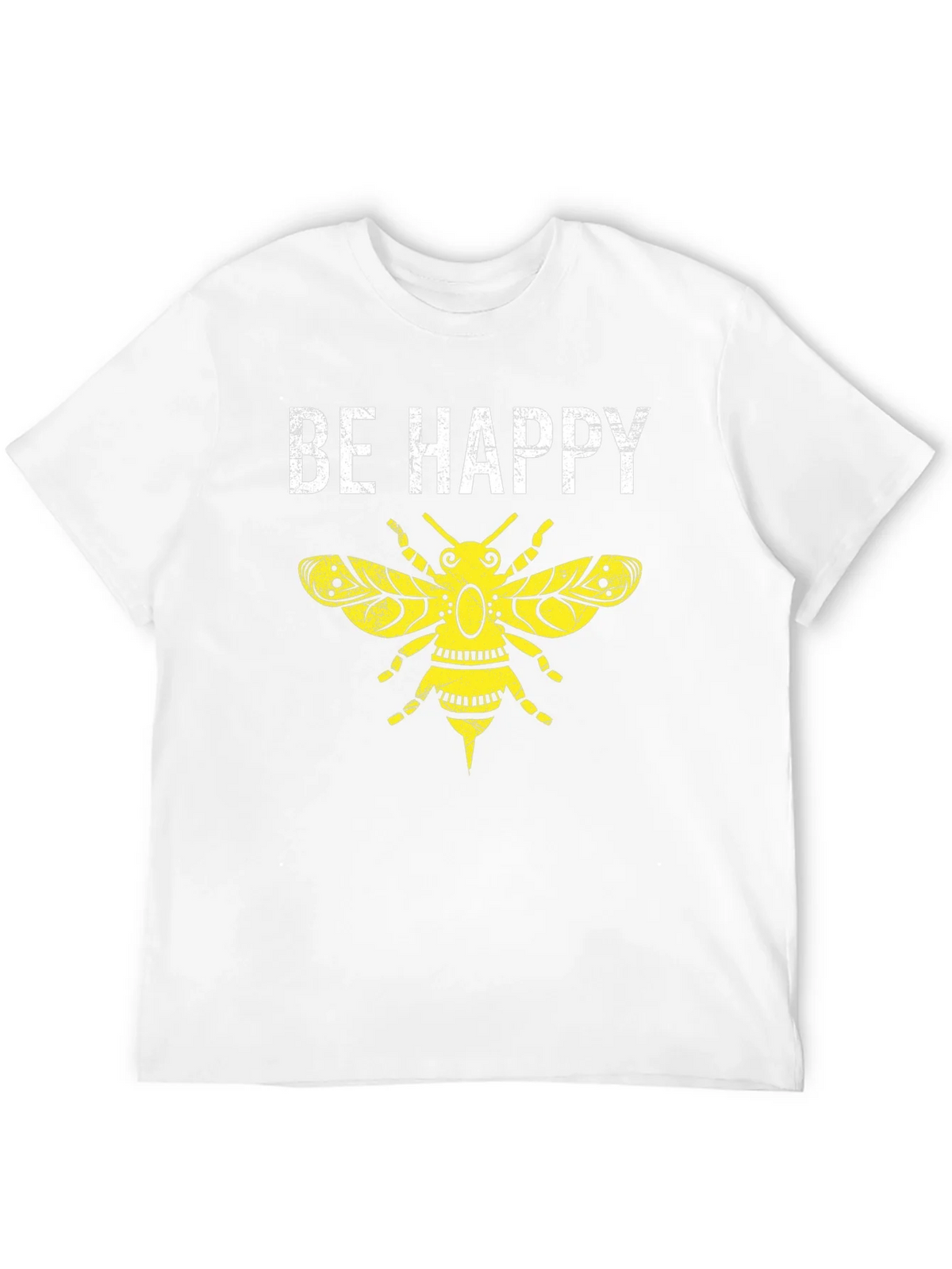 Be Happy Bee Graphic T-Shirt product image 3