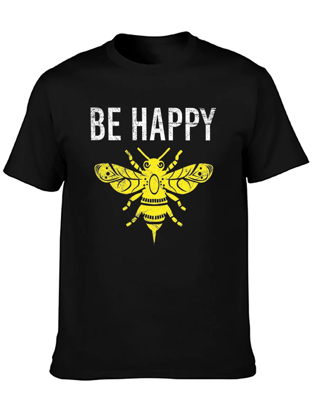 Be Happy Bee Graphic T-Shirt product image 6