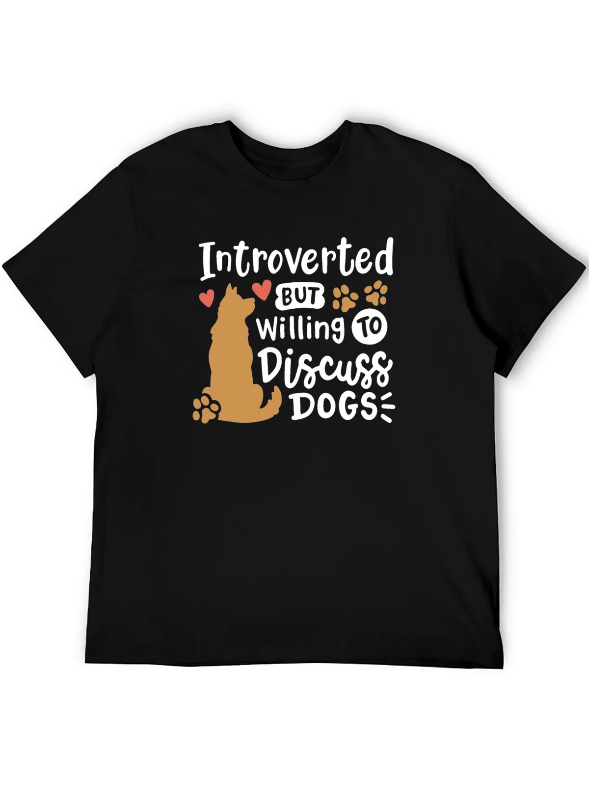 Introverted Dog Lover T-Shirt product image 8