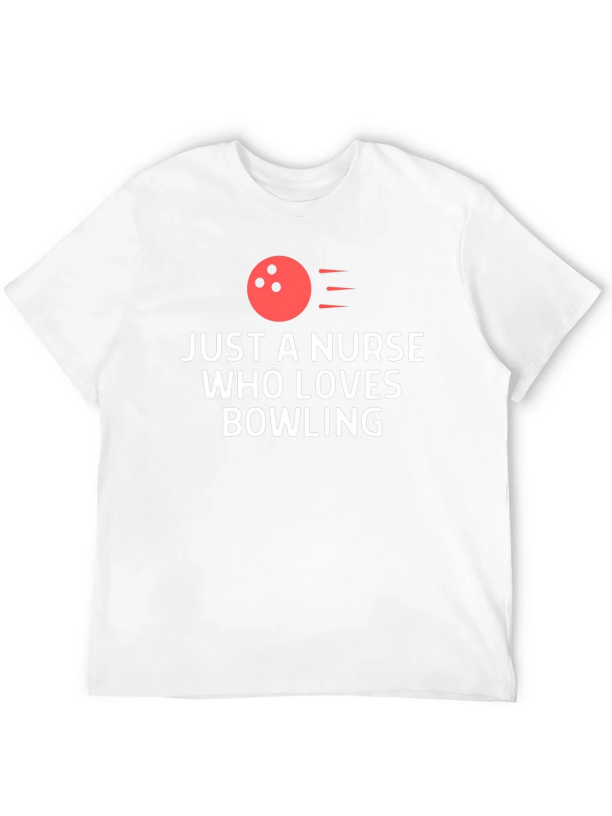 Nurse Bowling Lover T-Shirt - Novelty Gift product image 3