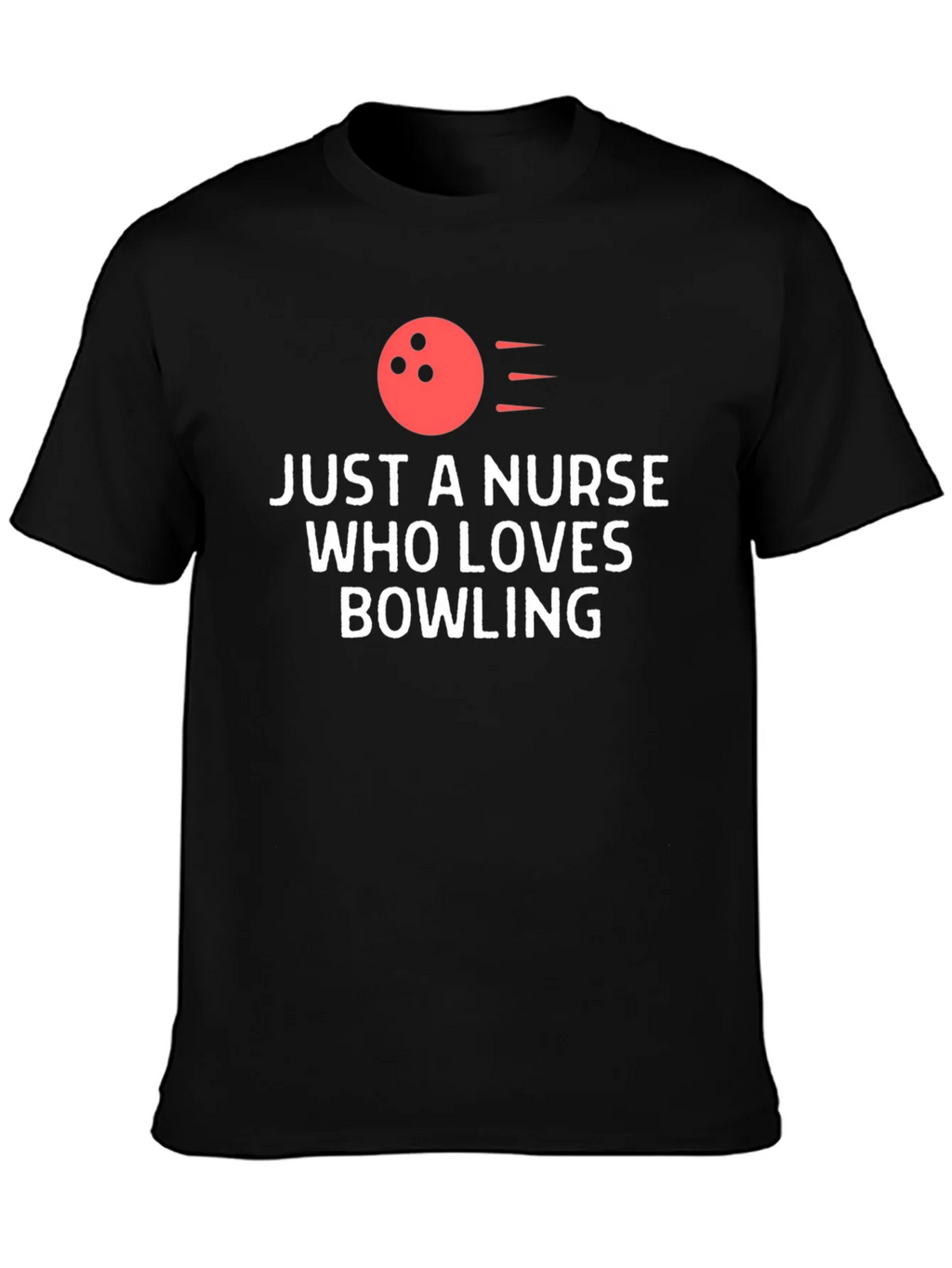 Nurse Bowling Lover T-Shirt - Novelty Gift product image 6