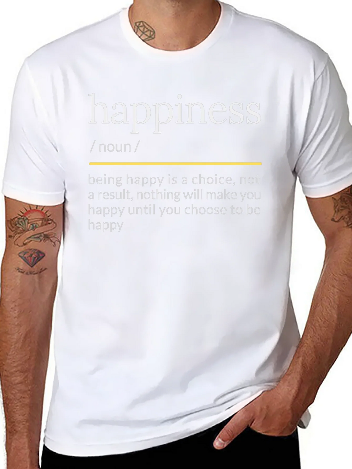 Happiness Definition T-Shirt - Choose to Be Happy product image 10