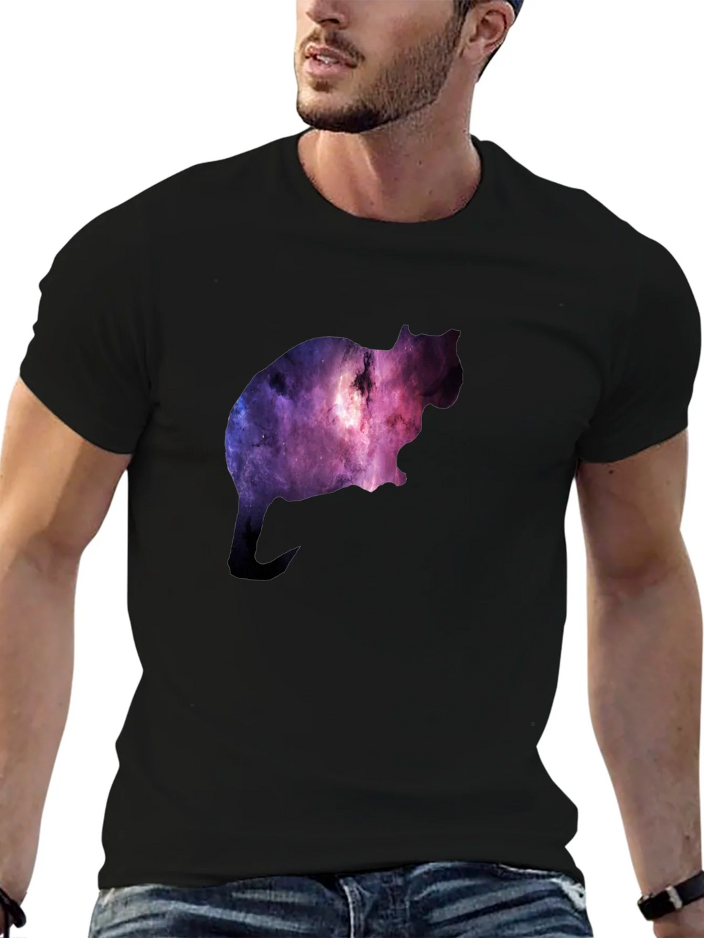 Galaxy Cat T-Shirt - Cosmic Feline Tee product image 9