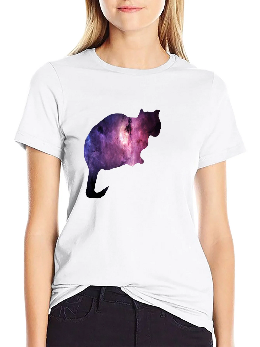 Galaxy Cat T-Shirt - Cosmic Feline Tee product image 11