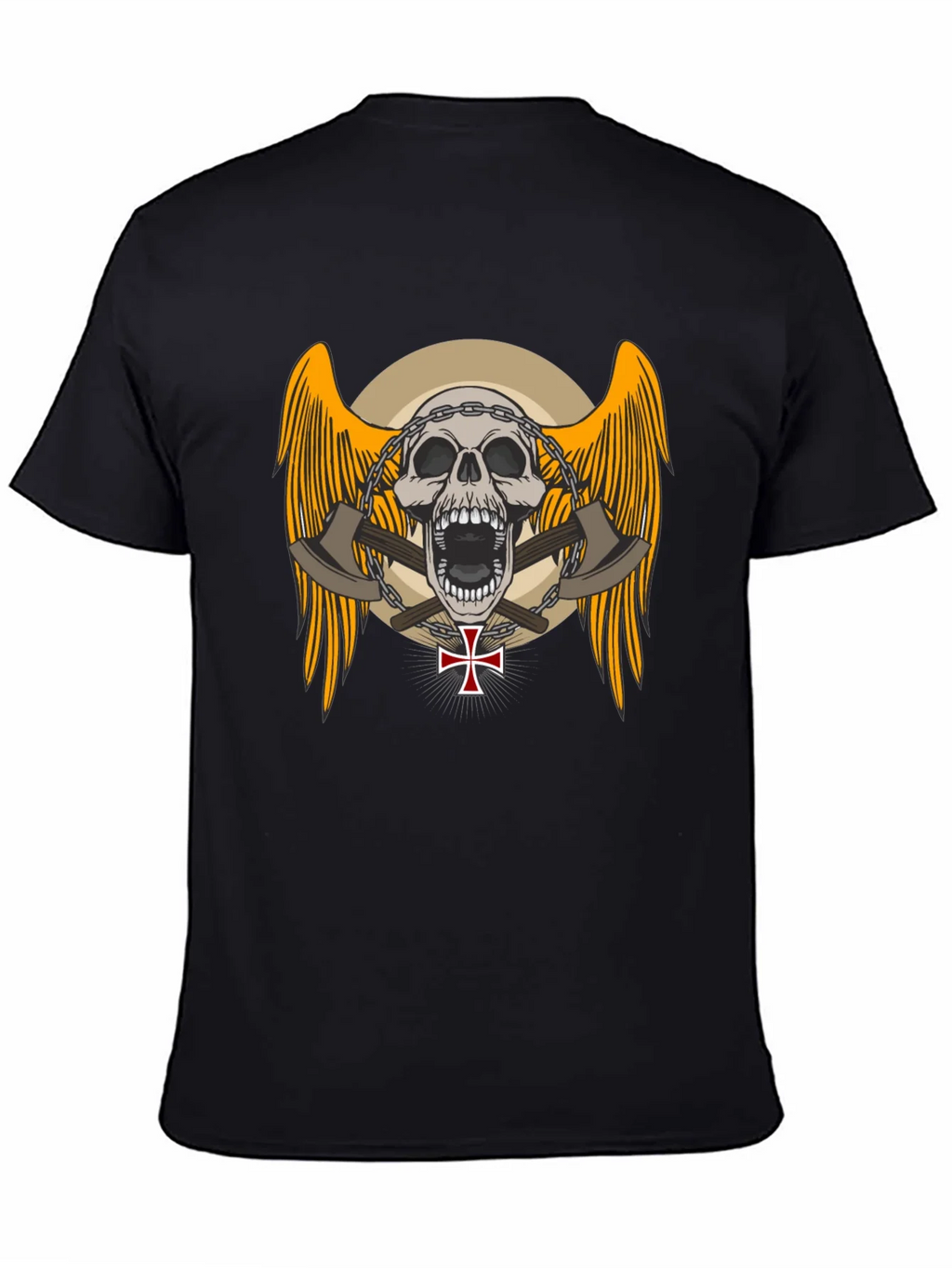 Skull & Axe Graphic Tee - Edgy Design product image 7