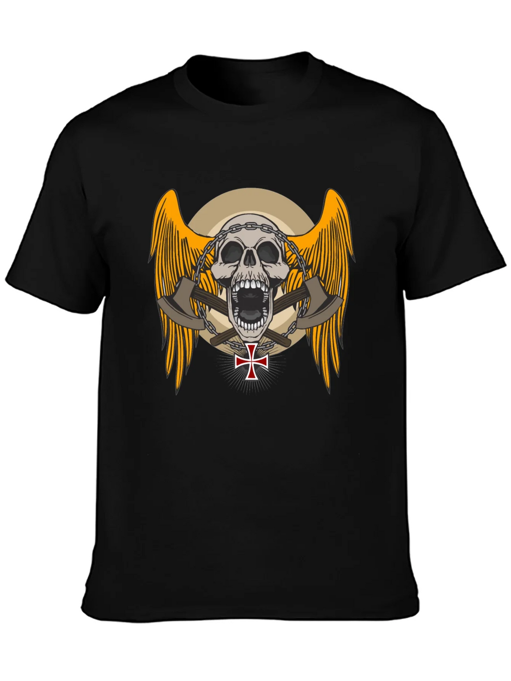 Skull & Axe Graphic Tee - Edgy Design product image 6
