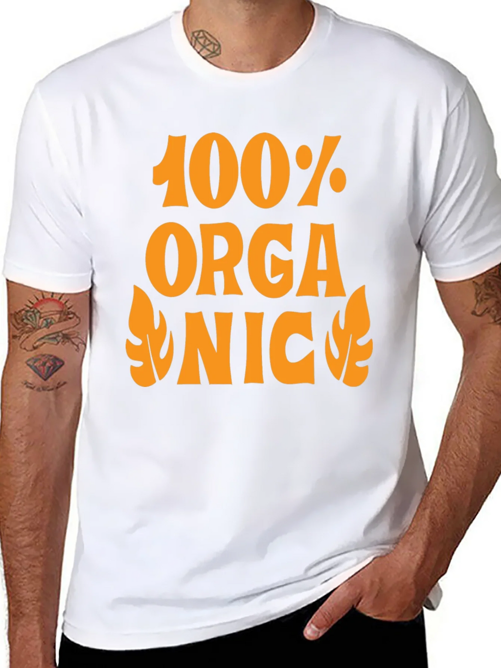 100% Organic Graphic Tee - Retro Style product image 10