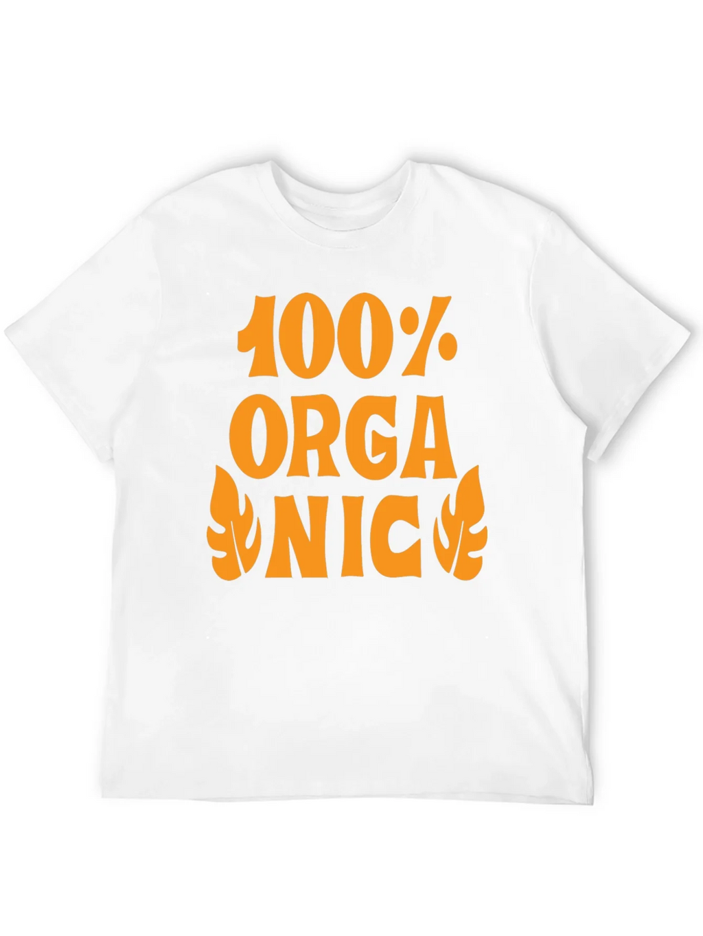 100% Organic Graphic Tee - Retro Style product image 3