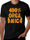 100% Organic Graphic Tee - Retro Style product image 1