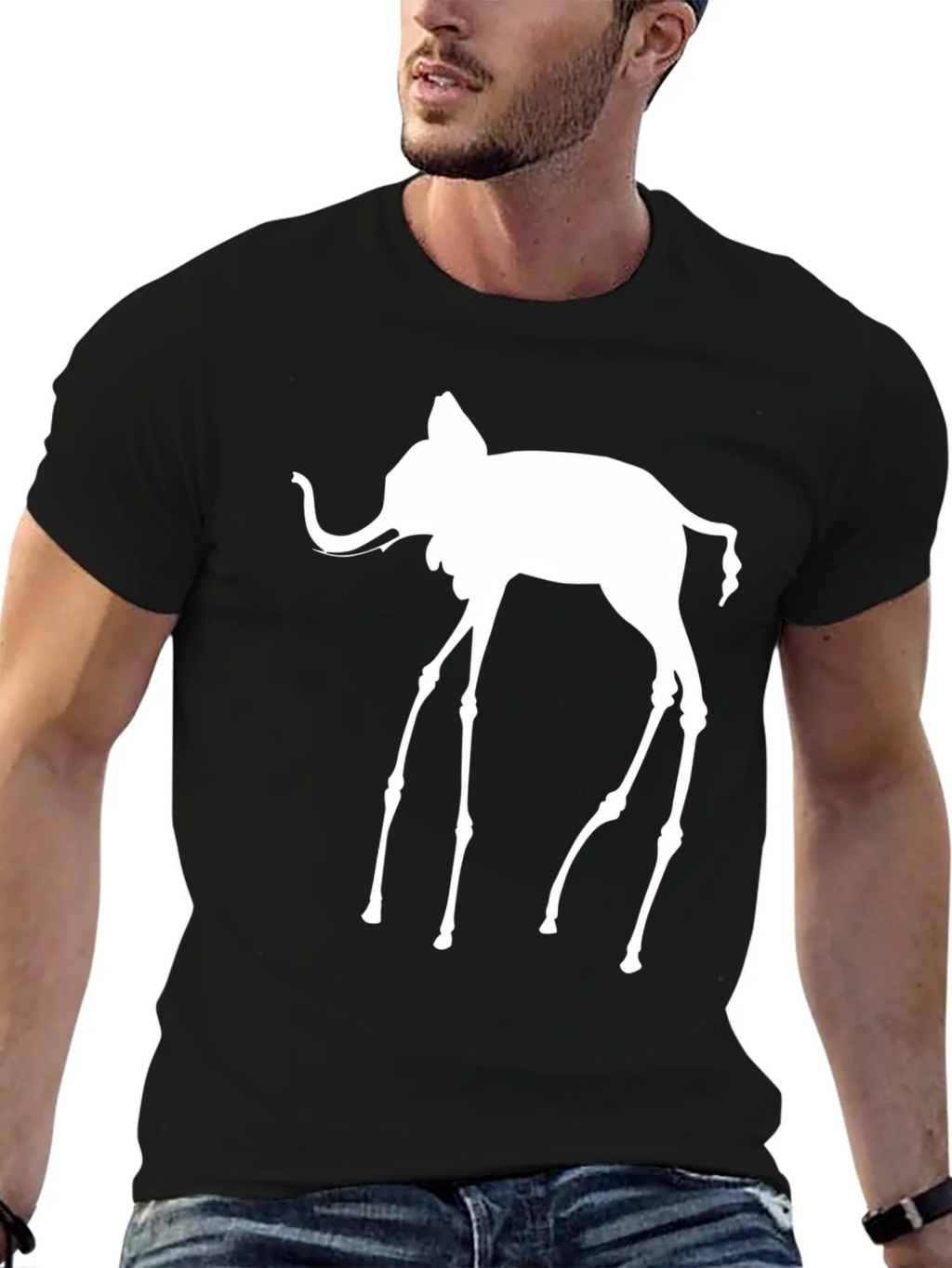 Surreal Elephant T-Shirt - Modern Graphic Tee product image 9