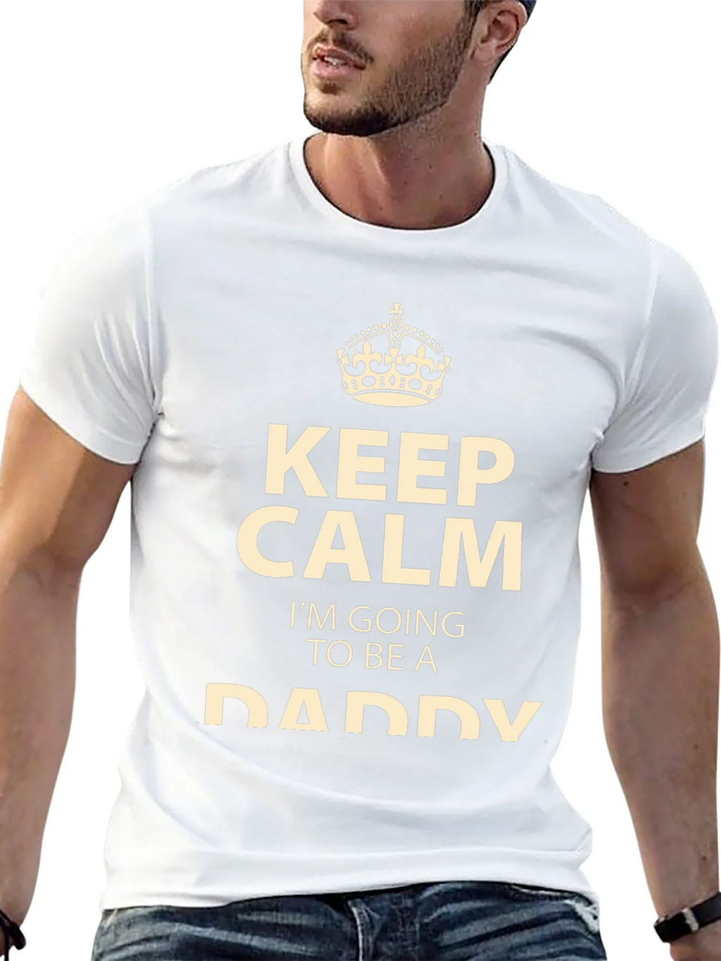 Keep Calm Im Going to be a Daddy T-Shirt product image 4