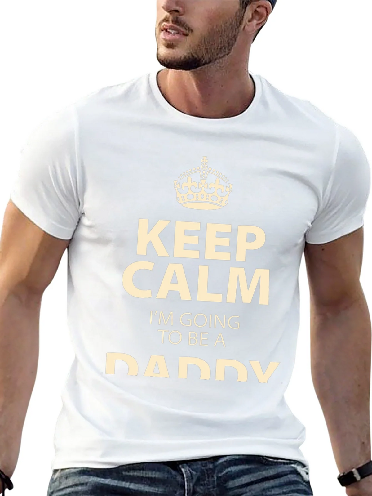 Keep Calm Im Going to be a Daddy T-Shirt product image 4