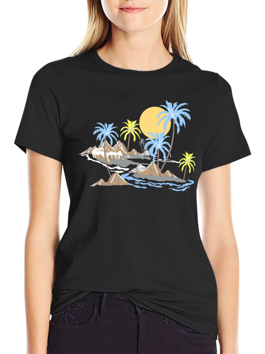 Tropical Island Graphic Tee product image 5