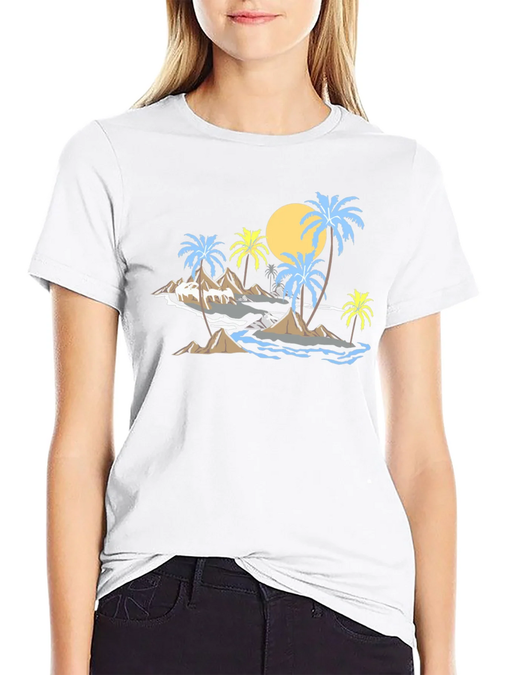 Tropical Island Graphic Tee product image 11
