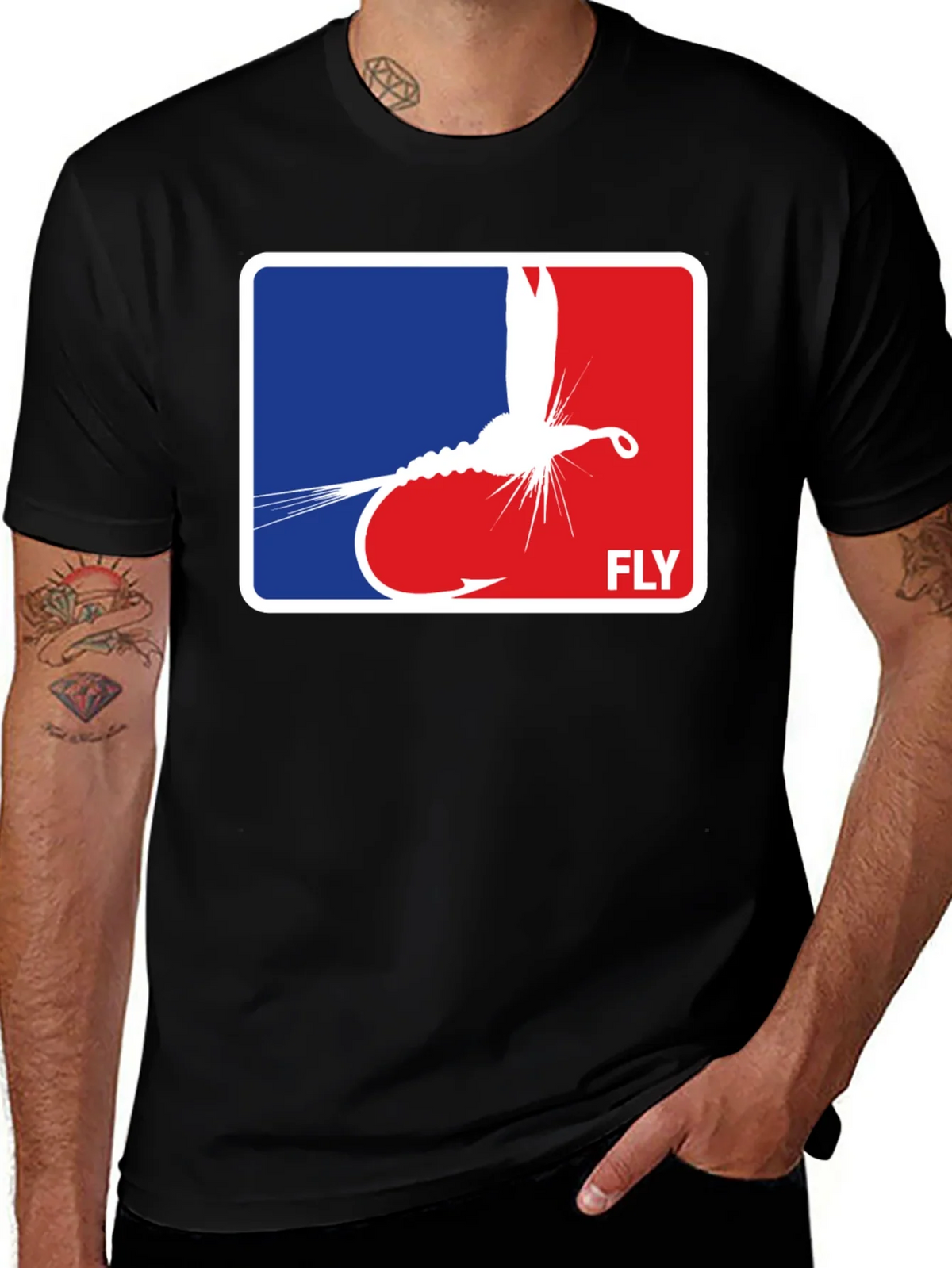 Fly Fishing Graphic Tee - Anglers T-Shirt product image 1