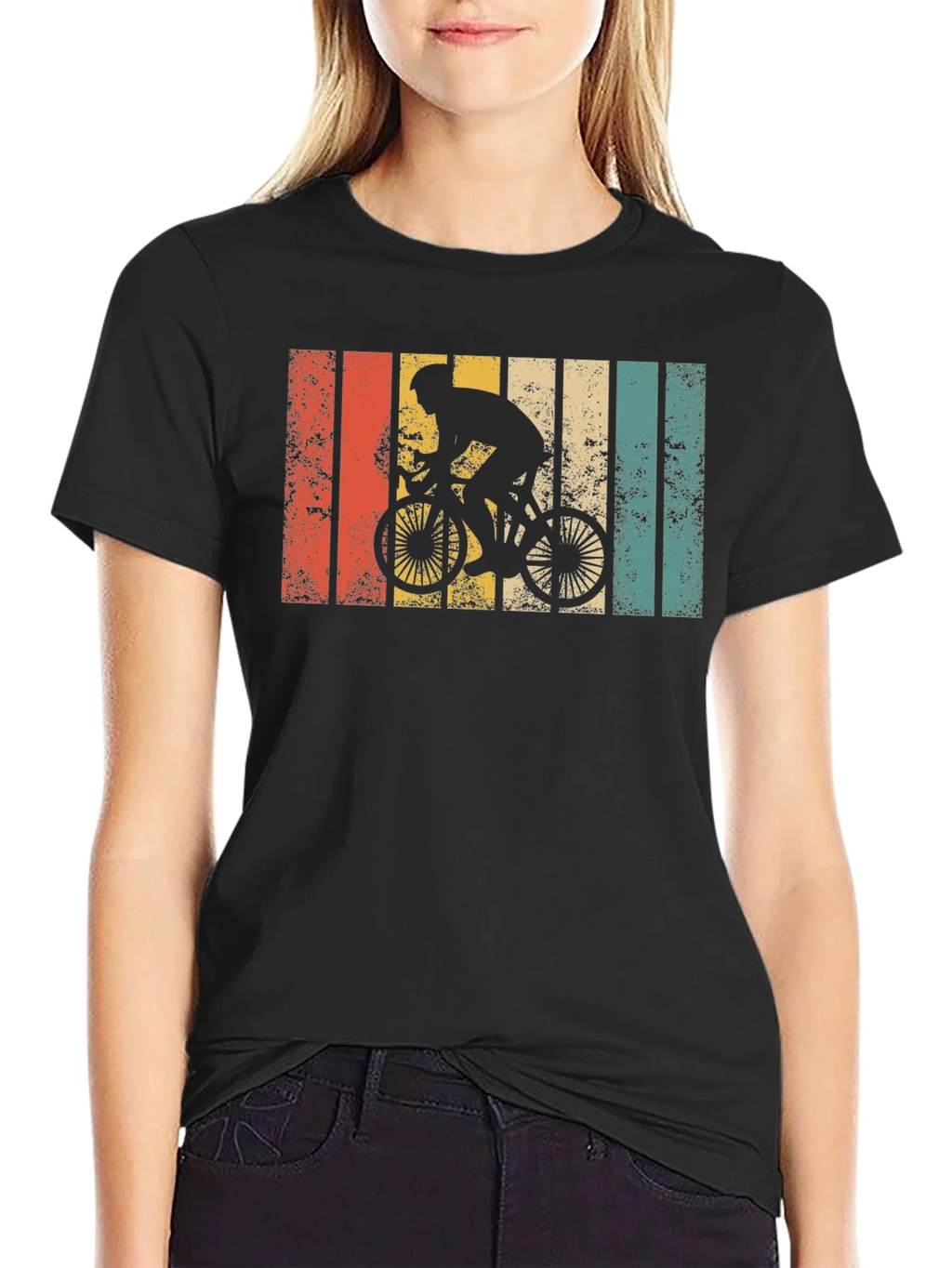 Retro Cycling T-Shirt - Vintage Style Biker Tee product image 5