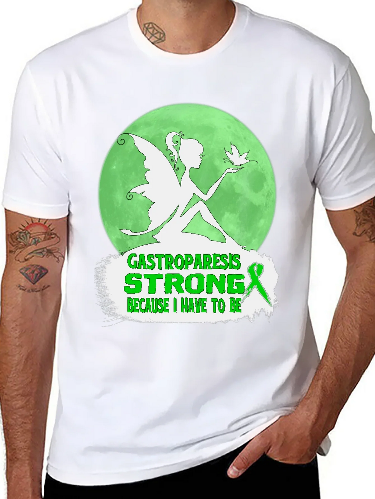 Gastroparesis Strong Awareness T-Shirt product image 10
