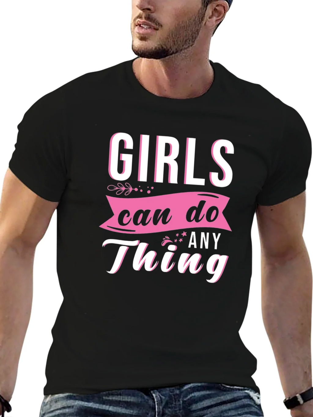 Girls Can Do Anything Graphic Tee product image 9