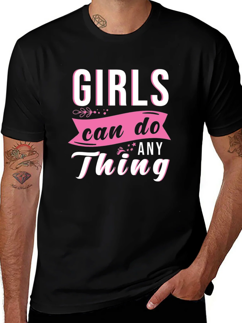 Girls Can Do Anything Graphic Tee product image 1