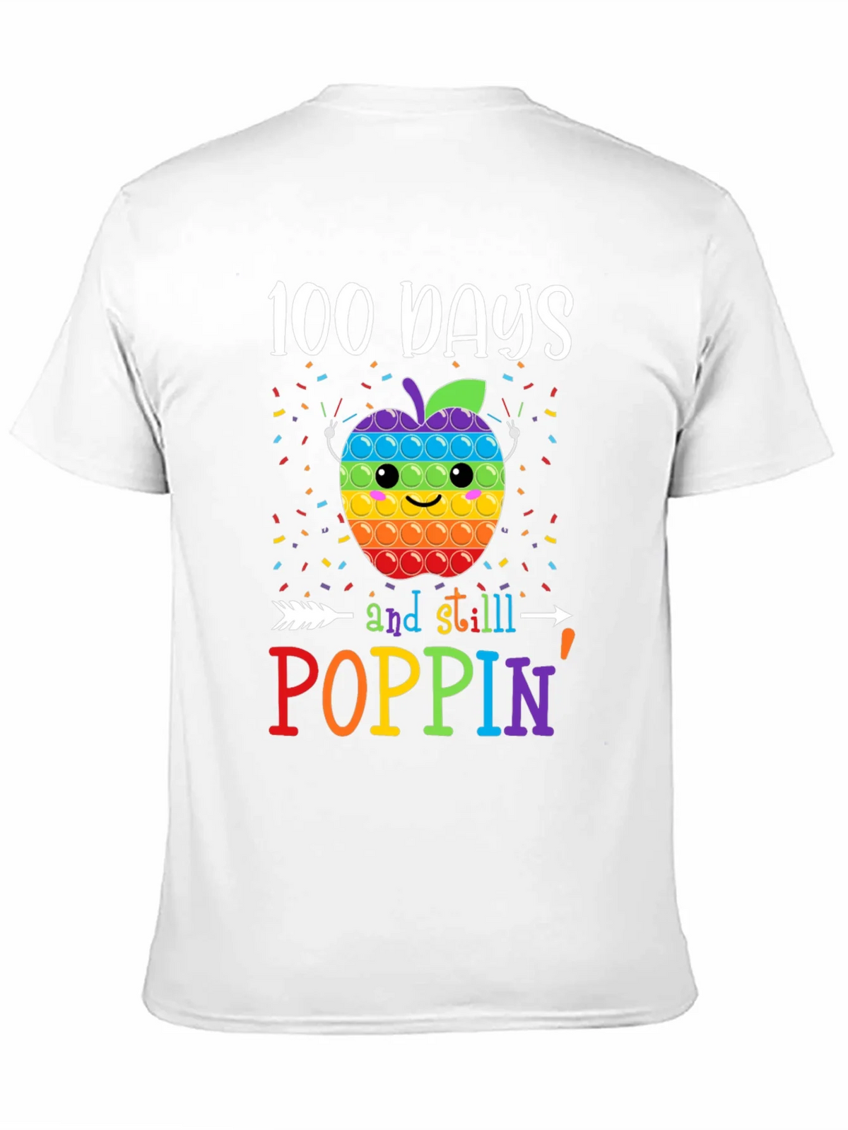 100 Days of School Poppin T-Shirt product image 2