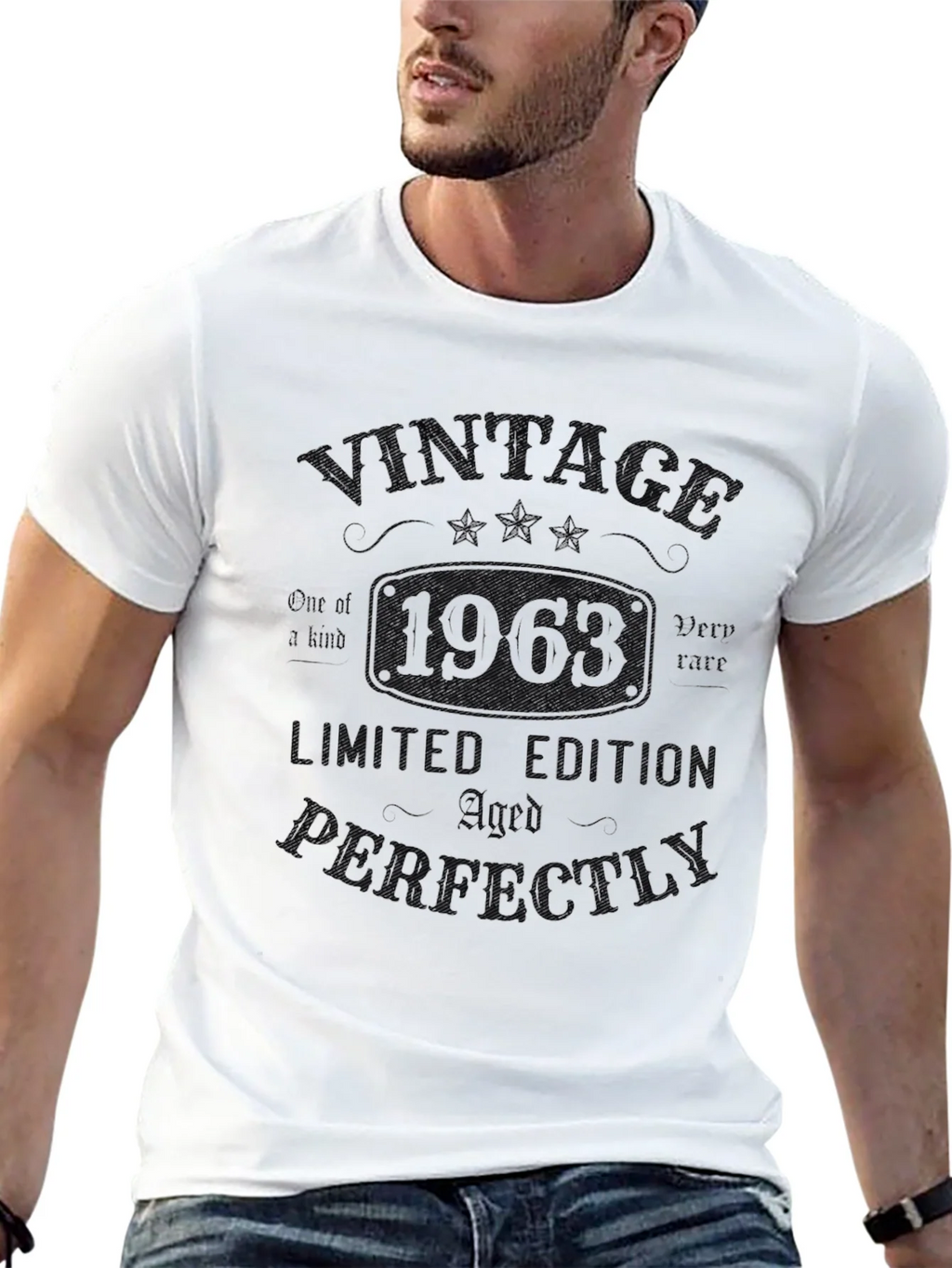 Vintage 1963 Limited Edition Aged Perfectly T-Shirt product image 4
