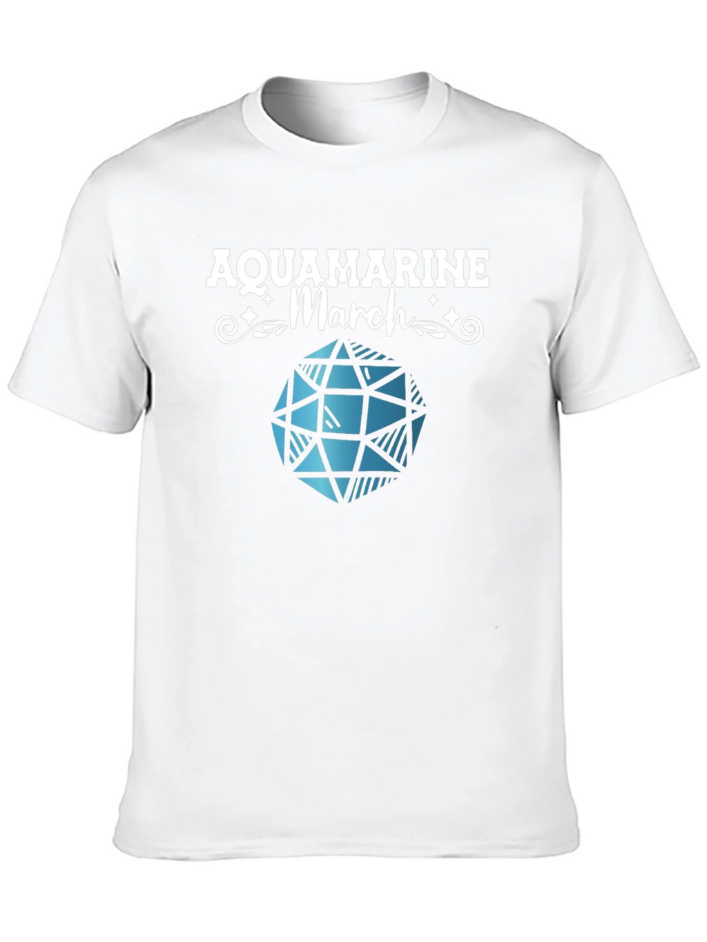 Aquamarine March Gemstone T-Shirt product image 12