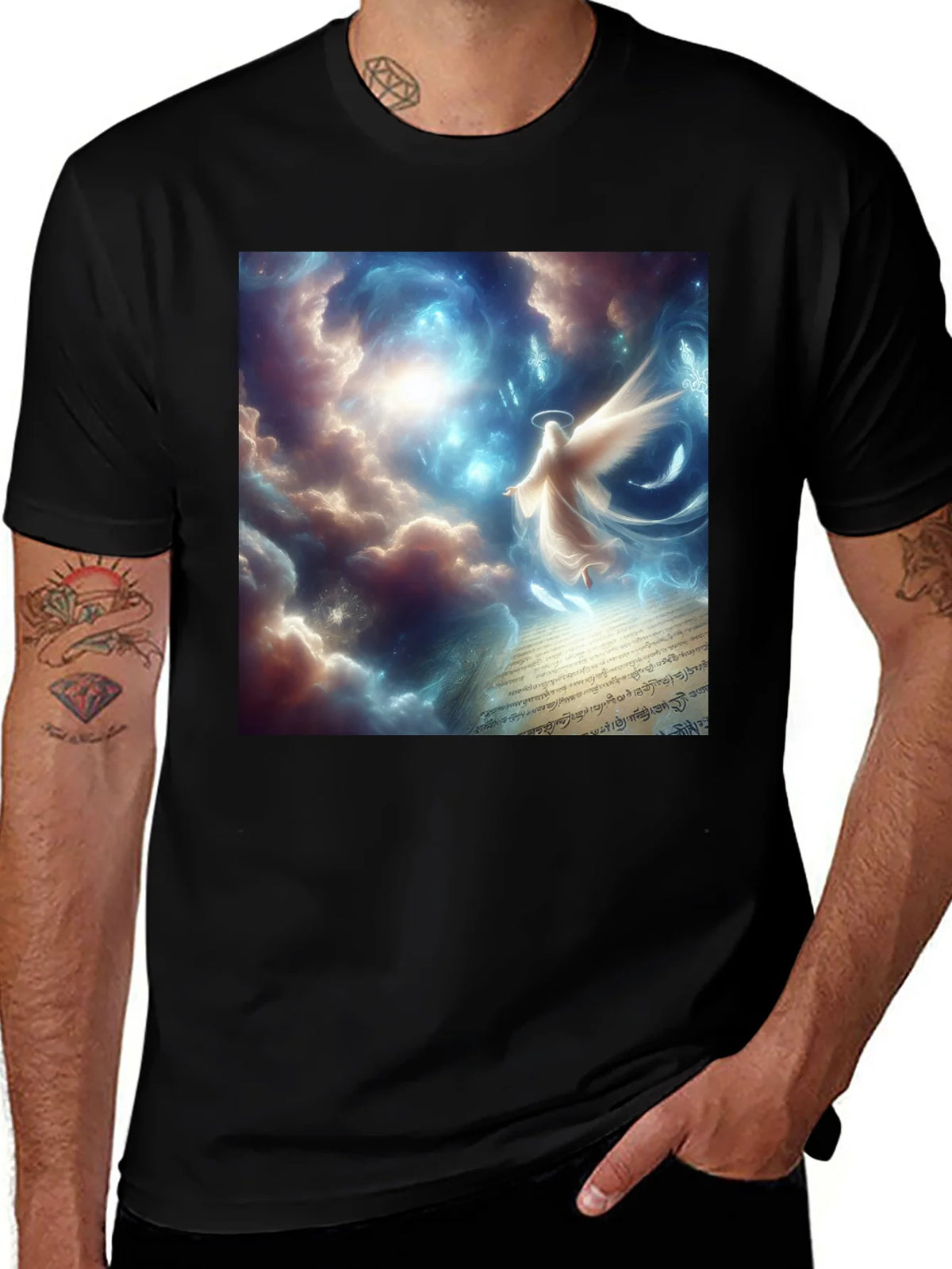 Angelic Dream T-Shirt - Celestial Comfort product image 1