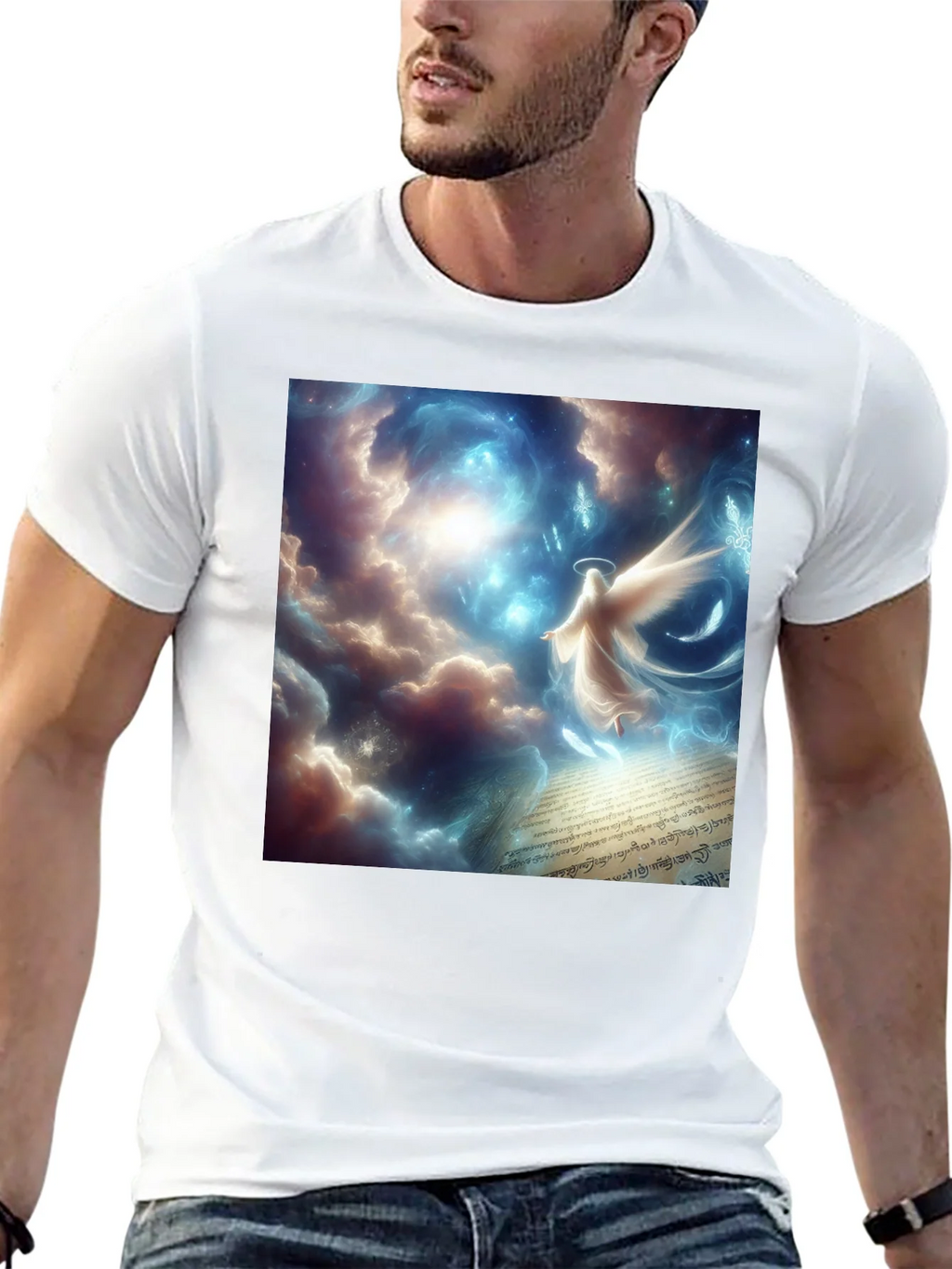 Angelic Dream T-Shirt - Celestial Comfort product image 4