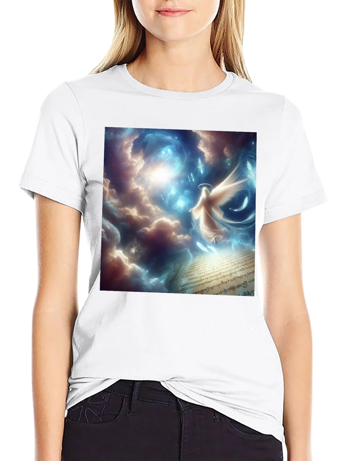Angelic Dream T-Shirt - Celestial Comfort product image 11