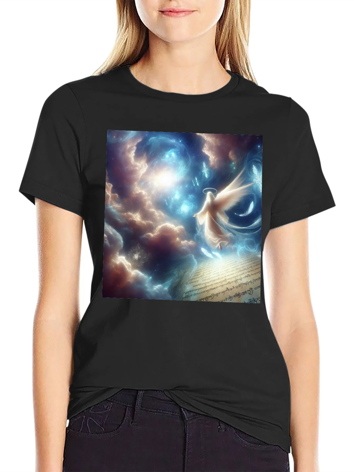 Angelic Dream T-Shirt - Celestial Comfort product image 5