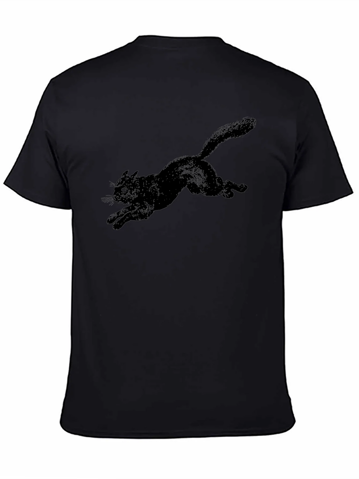 Black Cat Graphic Tee - Mens Casual T-Shirt product image 7