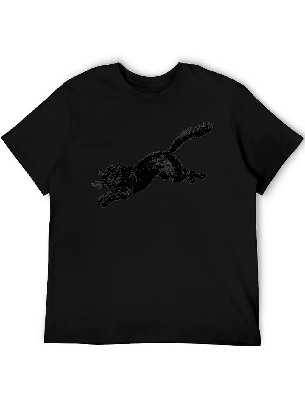 Black Cat Graphic Tee - Mens Casual T-Shirt product image 8